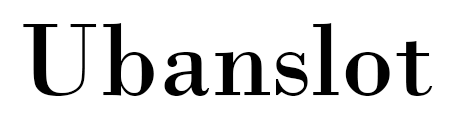 Ubanslot